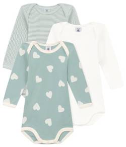 Petit Bateau Baby Jungen A09WB Body, Variante 1, 12 Monate (3er Pack) von Petit Bateau