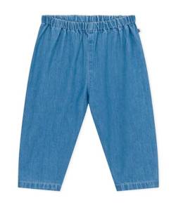 Petit Bateau Baby Jungen Hose, Blau Denim Clair, 18 Monate von Petit Bateau