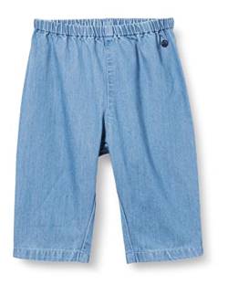 Petit Bateau Baby Jungen Hose, Blau Denim Clair, 3 Monate von Petit Bateau