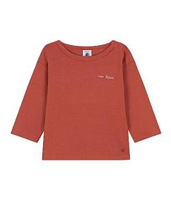 Petit Bateau Baby Jungen Langarm-T-Shirt, Rot Fameux, 18 Monate von Petit Bateau