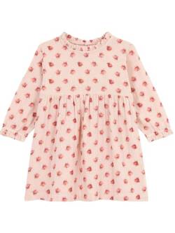 Petit Bateau Baby Mädchen Langarmkleid, Rosa Saline / Mehrfarbig, 3 Jahre von Petit Bateau