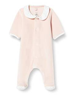 Petit Bateau Baby Mädchen Pyjama zum Schlafen gut, Rosa Saline, 12 Monate von Petit Bateau