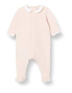 Petit Bateau Baby Mädchen Pyjama zum Schlafen gut, Rosa Saline, 12 Monate von Petit Bateau