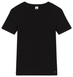 Petit Bateau Damen A0AKE T-Shirt, Noir, XL von Petit Bateau