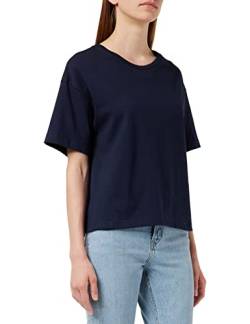 Petit Bateau Damen Kurzärmeliges T-shirt, Blau Smoking, M von Petit Bateau