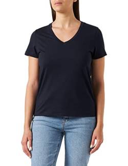 Petit Bateau Damen Kurzärmeliges T-shirt, Blau Smoking, S von Petit Bateau