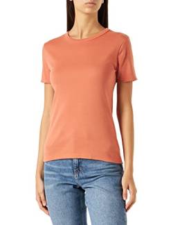 Petit Bateau Damen Kurzärmeliges T-shirt, Rosa Brandy, M von Petit Bateau