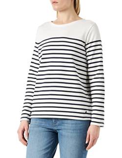 Petit Bateau Damen Matrose, Weiss Marshmallow / Blau Smoking, L von Petit Bateau