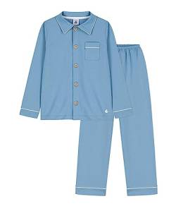 Petit Bateau Jungen Pyjama, Blau Azul, 4 Jahre von Petit Bateau
