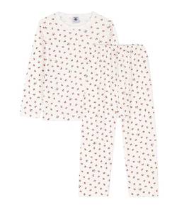 Petit Bateau Jungen Pyjama, Weiss Marshmallow / Mehrfarbig, 2 Jahre von Petit Bateau