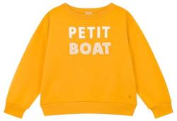 Petit Bateau Jungen Sweatshirt, Gelb Boudor, 10 Jahre von Petit Bateau