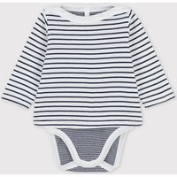 Petit Bateau Langarmbody Petit Bateau Baby Body gestreift von Petit Bateau