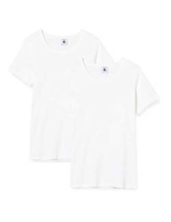 Petit Bateau Mädchen 5329200 T-Shirt, Weiß (Variante 1 Zga), 12 Jahre von Petit Bateau