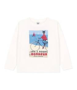 Petit Bateau Mädchen A05g4 T-Shirt, Marshmallow, 10 Jahre von Petit Bateau