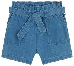 Petit Bateau Mädchen A0AFJ Short, Denim Clair, 10 Jahre von Petit Bateau