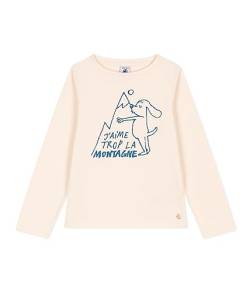 Petit Bateau Mädchen Langarm-T-Shirt, Weiss Avalanche, 6 Jahre von Petit Bateau