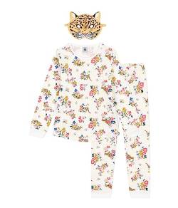 Petit Bateau Mädchen Pyjama, Weiss Marshmallow / Mehrfarbig, 8 Jahre von Petit Bateau