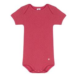 Petit Bateau Unisex Baby Kurzarm-Body, Rosa Saline, 24 Monate von Petit Bateau