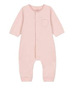 Petit Bateau Unisex Baby Langer Overall, Rosa Saline, 3 Monate von Petit Bateau