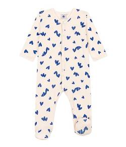 Petit Bateau Unisex Baby Pyjama zum Schlafen gut, Weiss Avalanche / Mehrfarbig, 3 Monate von Petit Bateau