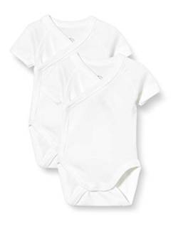 Petit Bateau Unisex BabyKurzarm-Body für Neugeborene (2er Pack) , Variante 1, 1 Monate von Petit Bateau