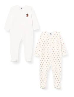 Petit Bateau Unisex BabyPyjama zum Schlafen gut (2er Pack) , Variante 1, 12 Monate von Petit Bateau