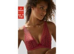 Push-up-BH PETITE FLEUR Gr. 80, Cup C, braun (haselnuss, puder) Damen BHs Bügel-BHs von Petite Fleur