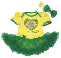 Petitebelle Baby Mädchen (0-24 Monate) A-Linie Kleid Gr. 12-18 Monate, Brazil[1] von Petitebelle