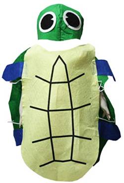 Petitebelle Grüne Schildkröte Unisex Kinder Kostüm Set Gr. Einheitsgröße, grün von Petitebelle