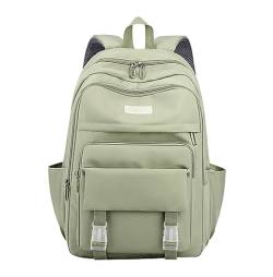 Rucksack Teenager Mädchen Schulrucksack Mädchen Teenager Rucksack Schule Schultasche Damen Primary School Bag Backpack Uni Rucksack Groß Jugendliche Mädchen Schulrucksack Oberstufe Mädc Schoolbag Grün von Peuignao