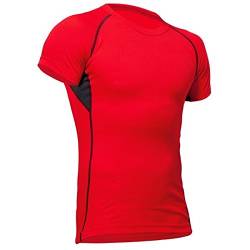 Pfanner Funktions T-Shirt mit Flachnähten, Farbe:rot, Größe:L von Pfanner