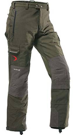 Pfanner Gladiator Hose Outdoorhose Herren Funktionshose extrem widerstandsfähig Kevlar® verstärkt Cocona® Funktionsfutter reissfest atmungsaktiv, Farbe:Oliv, Größe:3XL von Pfanner