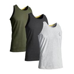 Pfanner Holzer Set (3er) Tank Top Gr. L Arbeitskleidung Berufsbekleidung von Pfanner