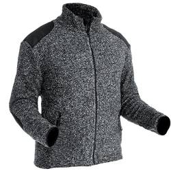 Pfanner warme Jacke aus gestricktem Fleece 101318, Farbe:grau, Größe:M von Pfanner