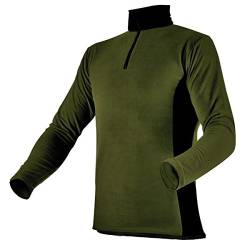 Pfanner warmes Shirt aus Micro-Fleece, Farbe:Oliv, Größe:M von Pfanner