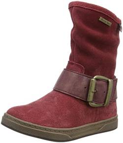 Pferdefreunde 470549 Mädchen Halbschaft Desert Boots, Rot (Burgund), 28 von Pferdefreunde