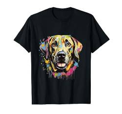 Labrador Retriever Hundemama Hundepapa Familienhund Wauwau T-Shirt von Pfotenschatz