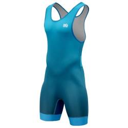 Phantom Athletics Ringertrikot Apex - Wrestling Ringeranzug Herren (Blau, Large) von Phantom Athletics