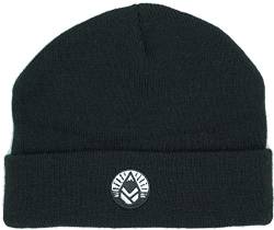 Phieres Shining - Beanie Mütze für Damen und Herren in Schwarz, Einheitsgröße von Phieres