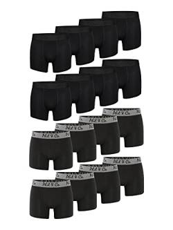 Phil & Co. Berlin Herren Boxer 16-Pack Herren Unterhosen Retropants Trunks Boxershorts aus Baumwolle Retroshorts Unterwäsche - Mix2 - Größe XL von Phil & Co. Berlin