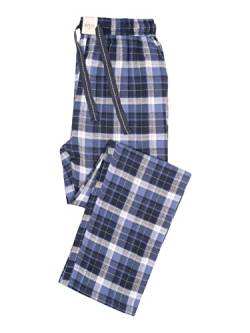 Phil & Co. Berlin warme Herren Flanell Pyjamahose, Schlafanzug, Pyjama Homewear kariert, Grösse:XL, Farbe:Design 015 von Phil & Co. Berlin