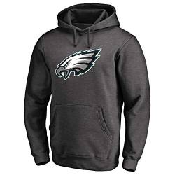Philadelphia Eagles NFL Hoodie Sweatshirt Kapuzenpullover ** Prmary Graphic ** grau (as3, Alpha, s, Regular, Regular) von Philadelphia Eagles