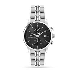 PHILIP WATCH Herren Chronograph Quarz Uhr mit Edelstahl Armband R8273650002 von Philip Watch
