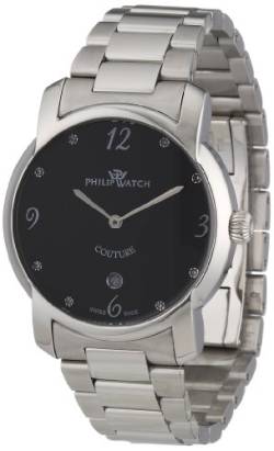 Philip Watch Damen-Armbanduhr Couture Analog Quarz Edelstahl R8253198825 von Philip Watch