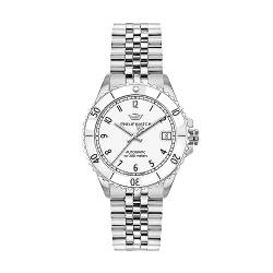 Philip Watch Frau Analog Automatik Uhr mit Rostfreier Stahl Armband R8223216503 von Philip Watch
