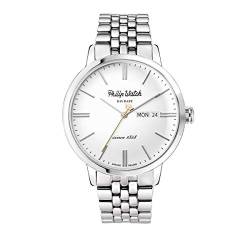 Philip Watch Mann Analog Quarz Uhr mit Rostfreier Stahl Armband R8253598005 von Philip Watch