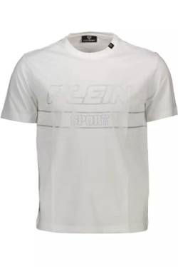 Philipp Plein Sport TIPS109 01 White Herren T-Shirt wei� von Philipp Plein Sport