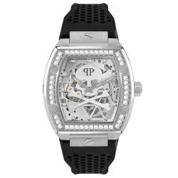 Philipp Plein Armbanduhr The $keleton Automatik Schwarz/Silberfarben PWBAA1323 von Philipp Plein