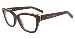 Philipp Plein Damen Vpp034s Sonnenbrille, Braun, Hochglanz (Shiny Dark Havana), 66 von Philipp Plein