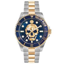 Philipp Plein Herren Analog Quarz Uhr mit Edelstahl Armband 7630615119298 von Philipp Plein